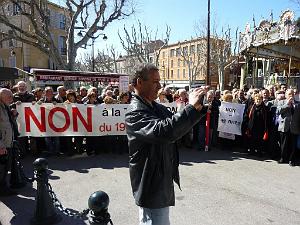 AIX EN PROVENCE NON A LA TRAHISON DU 19 MARS 1962 (48) PAR GV